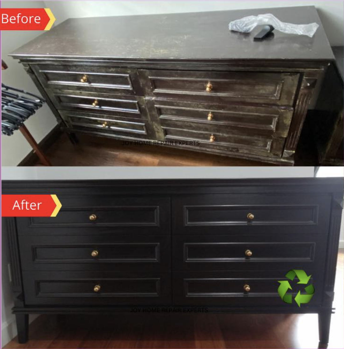 varnishing-painting-hallway-cabinet-selangor