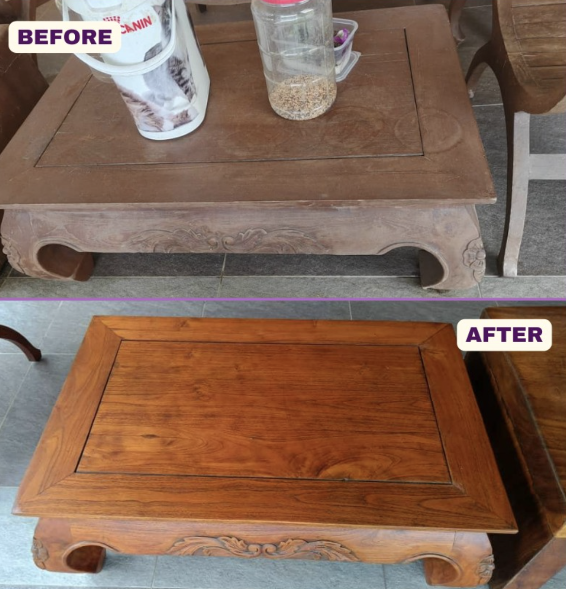 wood-coffee-table-varnishing-service-klang-valley