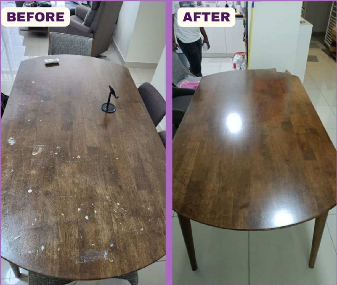 wood-dining-table-varnishing-service-klang-valley