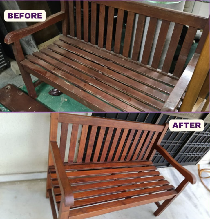 wooden-bench-restoration-service-selangor